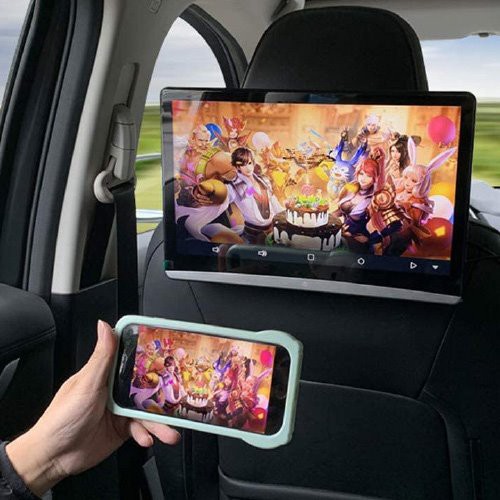 Galvos atramos ekranas automobiliui